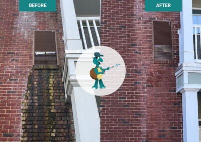 Exterior Pressure Wash – Lillie R. Campbell House