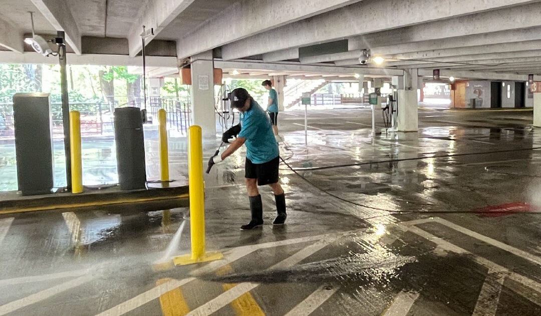 Parking Deck Cleaning & Parking Lot Maintenance Made Easy
